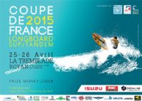 Coupe de France de Longboard, Stand up paddle et Tandem. Du 25 au 26 avril 2015 à royan. Charente-Maritime. 